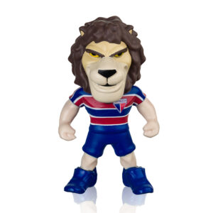 mascote do Fortaleza Leão do Pici em miniatura oficial Fut Toy, 11 cm