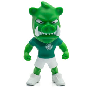 mascote do Palmeiras Gobbato em miniatura oficial Fut Toy, 11 cm